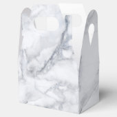 白い大理石テクスチャ フェイバーボックス (オープン)
