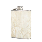 白い大理石テクスチャ フラスク (左)