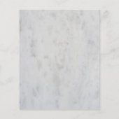 白い大理石パターン チラシ (裏面)