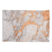 白い大理石及び銅の枕箱 枕カバー (裏面-左)