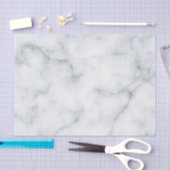 白い大理石模様 薄葉紙 (クラフト)