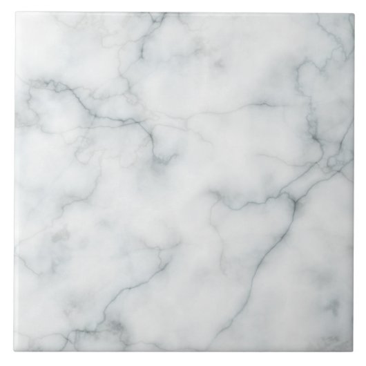 白い大理石 タイル (正面)