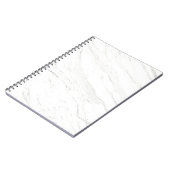 白い大理石 ノートブック (左側)