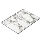 白い大理石 ノートブック (左側)