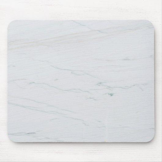 白い大理石 マウスパッド (正面)
