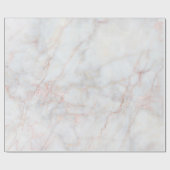 白い大理石IV ラッピングペーパー (フラット)