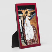 白い天使 フォトプラーク (側面)