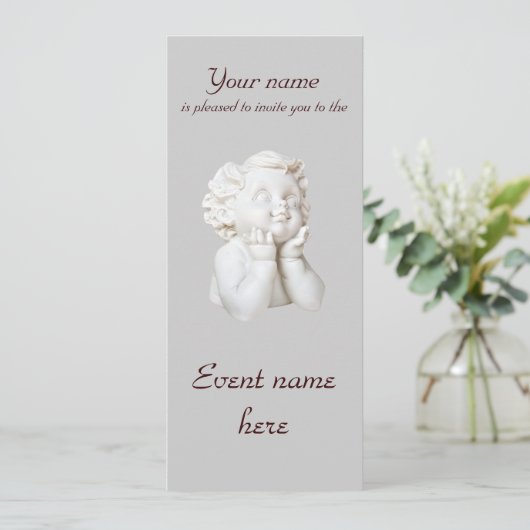 白い天使 招待状 (スタンド正面)