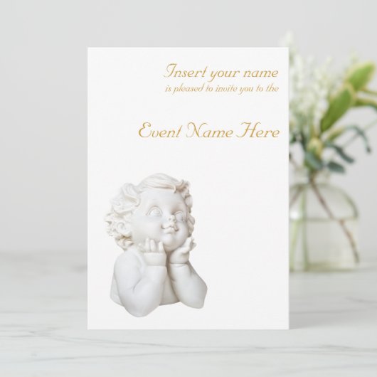 白い天使 招待状 (スタンド正面)