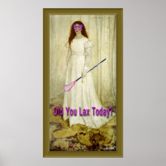 白い女の子 ポスター