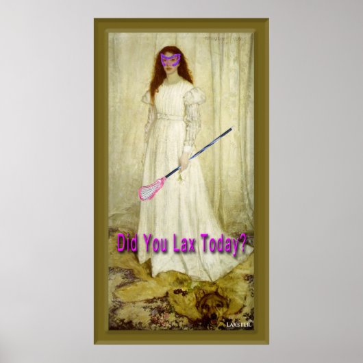 白い女の子 ポスター (正面)