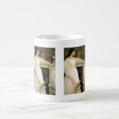 白い女の子;白のシンフォニーNo 2 コーヒーマグカップ (中央)