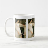 白い女の子;白のシンフォニーNo 2 コーヒーマグカップ (左)