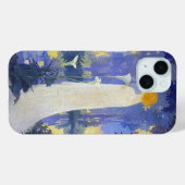 白い女性とCallaユリ Case-Mate iPhoneケース (裏面 (横))