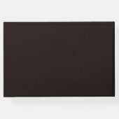 白い女性のカーボーイ帽子（花あり） ゲストブック (裏面)