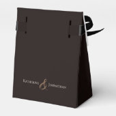 白い女性のカーボーイ帽子（花あり） フェイバーボックス (裏面サイド)