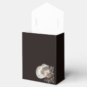 白い女性のカーボーイ帽子（花あり） フェイバーボックス (オープン)