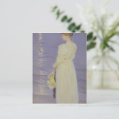 白い女性のビーチ, 1893 ポストカード (スタンド正面)