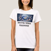 白い女性 Tシャツ (正面)