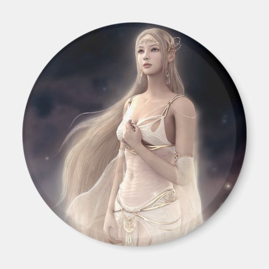 白い妖精 マグネット (正面)