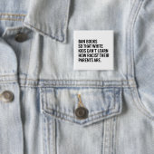 白い子供が禁止できるように本を禁止す学る 缶バッジ (インサイチュ)