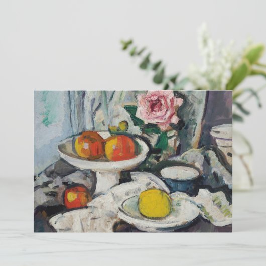 白い実り鉢の中のリンゴ | ジョージ・レスリー・ハンター (スタンド正面)