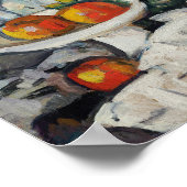 白い実り鉢の中のリンゴ | ジョージ・レスリー・ハンター ポスター (角)