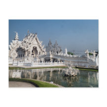 白い寺院Wat Rong Khun、Chiang Rai、タイ
