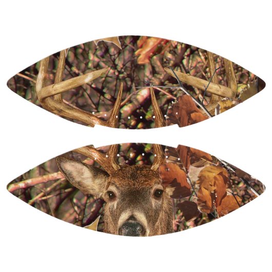 白い尾の鹿の頭の秋のエネルギーが千に威勢よく アメリカンフットボール (パネル)