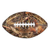 白い尾の鹿の頭の秋のエネルギーが千に威勢よく アメリカンフットボール (正面)