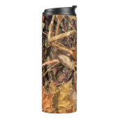 白い尾の鹿の頭の秋のエネルギーが千に威勢よく タンブラー (回転左)