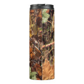 白い尾の鹿の頭の秋のエネルギーが千に威勢よく タンブラー (裏面)