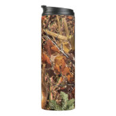 白い尾の鹿の頭の秋のエネルギーが千に威勢よく タンブラー (回転右)