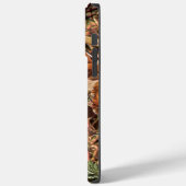 白い尾の鹿の頭の秋のエネルギーが千に威勢よく Case-Mate iPhoneケース (裏面 / 左)