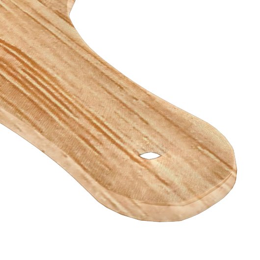 白い尾シカの頭部の木製の象眼細工の穀物のスタイルの装飾 カッティングボード (角)