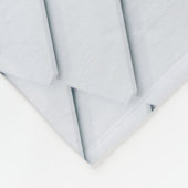 白い屋根瓦 フリースブランケット (角)