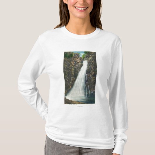 白い山の国有林 Tシャツ (正面)