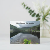 白い山はがき ポストカード (スタンド正面)