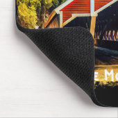 白い山、ニューハンプシャー マウスパッド (コーナー)