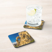 白い崖に沿ってアーチの中にアーチを作る コースター (右側)