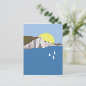 白い崖の夏 ポストカード (スタンド正面)