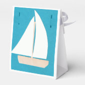 白い帆船付き愛護箱 フェイバーボックス (裏面サイド)