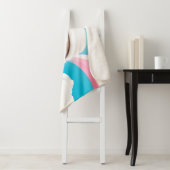 白い帽子をかぶったふわふわの犬 シェルパブランケット (インサイチュ)