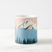 白い帽子 コーヒーマグカップ (中央)