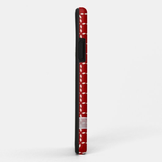 白い弓（赤） Case-Mate iPhoneケース (裏面/右)