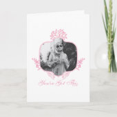 白い得蓮 カード (正面)