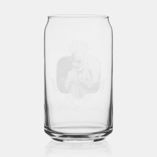 白い得蓮 ガラス缶 (裏面)