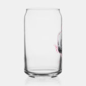 白い得蓮 ガラス缶 (右)