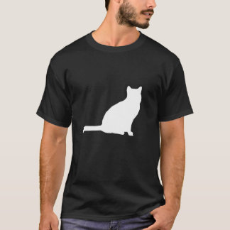 白い忍者…猫か。 Tシャツ