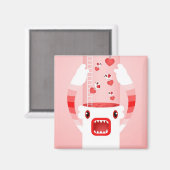 白い怪物 マグネット (正面/裏面)